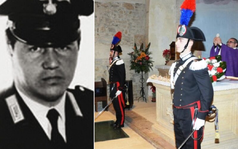 I Carabinieri rendono omaggio alla memoria dell’appuntato Michele Fiore