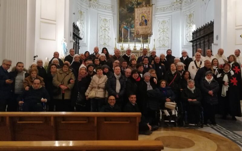 Celebrazione eucaristica per chi soffre in occasione della Giornata Mondiale per il Malato. Messa presieduta da don Cultraro