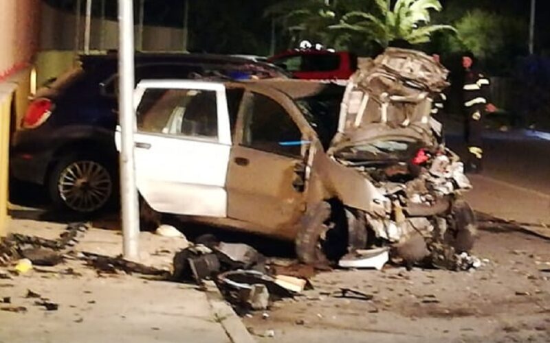 Gela: morto l’automobilista coinvolto nell’incidente stradale di ieri sera
