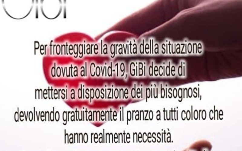 Gela: un pasto caldo gratis per chi ha bisogno. Lodevole iniziativa di Gb Oil.