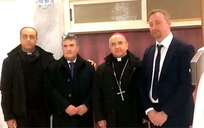 Riesi, la «Via Crucis» rivive nell’opera dello scultore La Leggia. Inaugurata dal vescovo