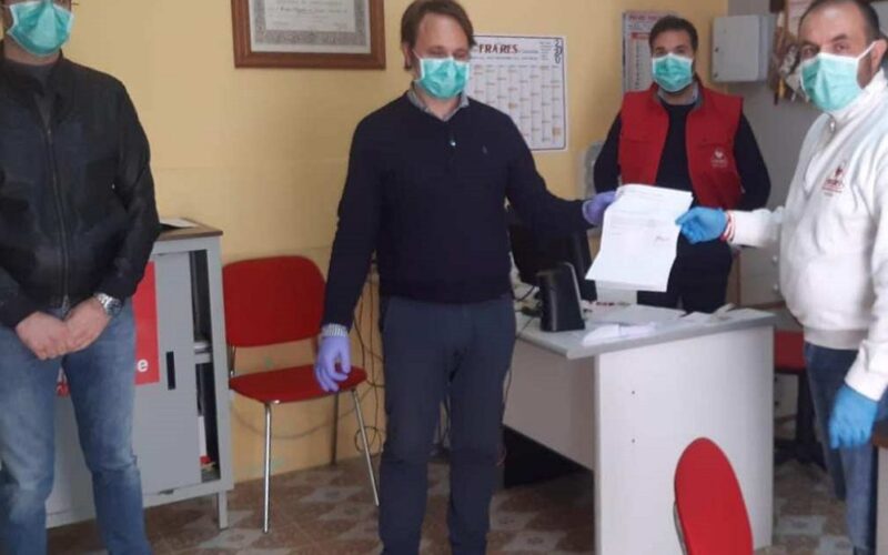 Niscemi: donati mille euro al comune, un aiuto concreto verso i bisognosi