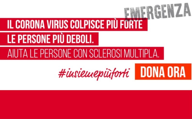 Aism al servizio degli ammalati, assistenza diretta per farmaci e sostegno. E anche l’sms solidale
