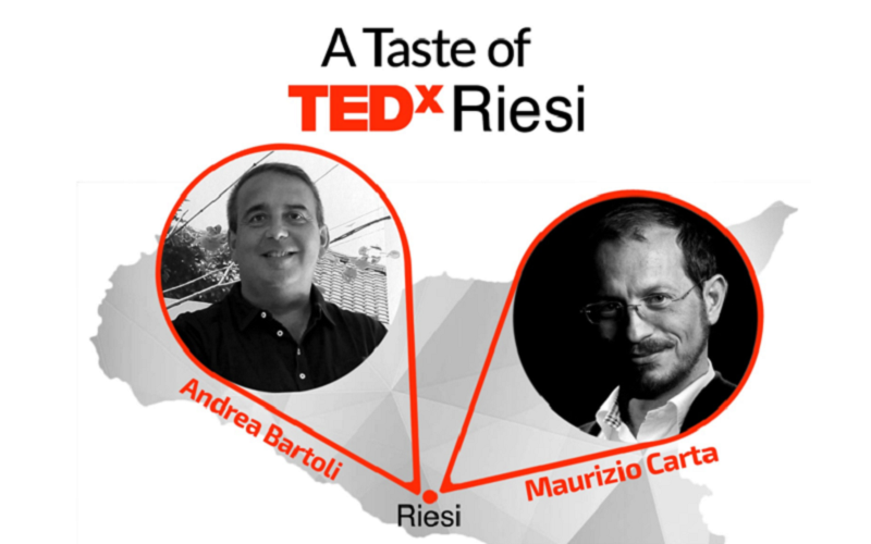 Tedx Riesi, si parte domani alle 18. Diretta Facebook con Andrea Bartoli e Maurizio Carta