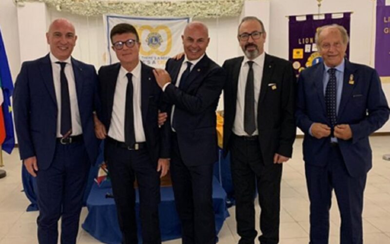 Gela: Greca presidente del Lions, cerimonia a Feudo Nobile. Appello alle associazioni per un impegno comune