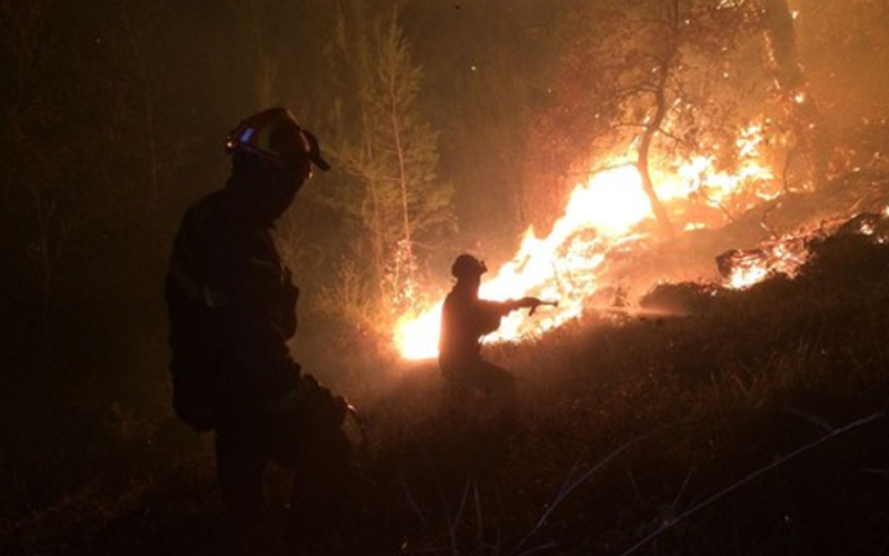 Vasto incendio sulla Gela – Catania, in fiamme un crinale. Agenti identificano un piromane di 46 anni, denunciato