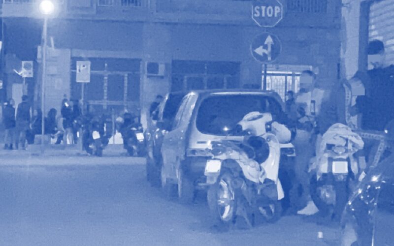 Gela: assembramento in via Parioli, arriva la Polizia. Otto positivi durante lo screening rivolto alle scuole