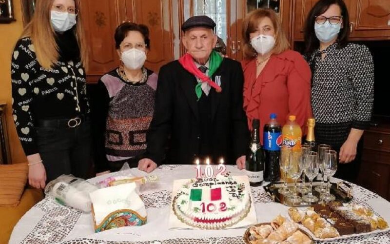 Riesi, le 102 candeline del combattente
