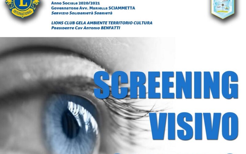 Gela: visita oculistica gratuita ai cittadini in difficoltà , promosso dal Lions Club speciality alla Casa della Misericordia