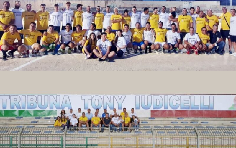 Niscemi non dimentica, tribuna dello stadio intitolata a Tony Iudicelli. Giornata del sorriso in sua memoria