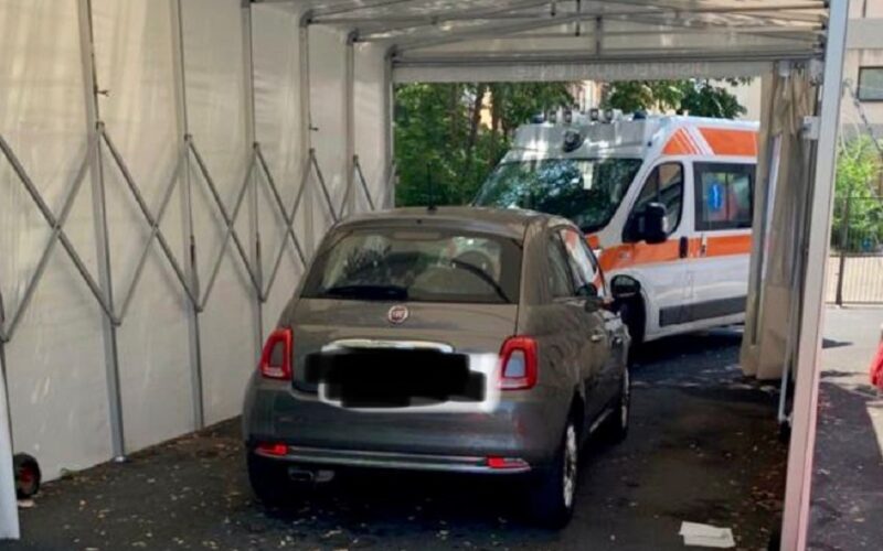 Gela: auto in sosta selvaggia dentro l’hangar delle ambulanze, servizio di sanificazione sospeso per circa due ore