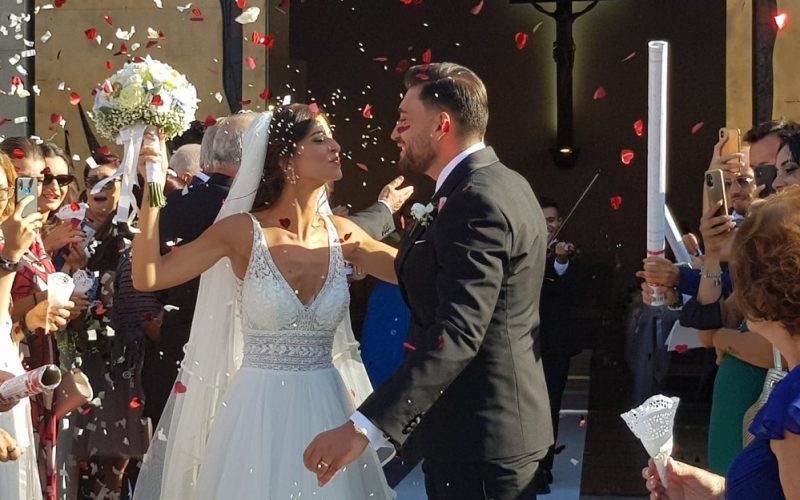 Gela: Orazio e Morena, sposi a San Rocco