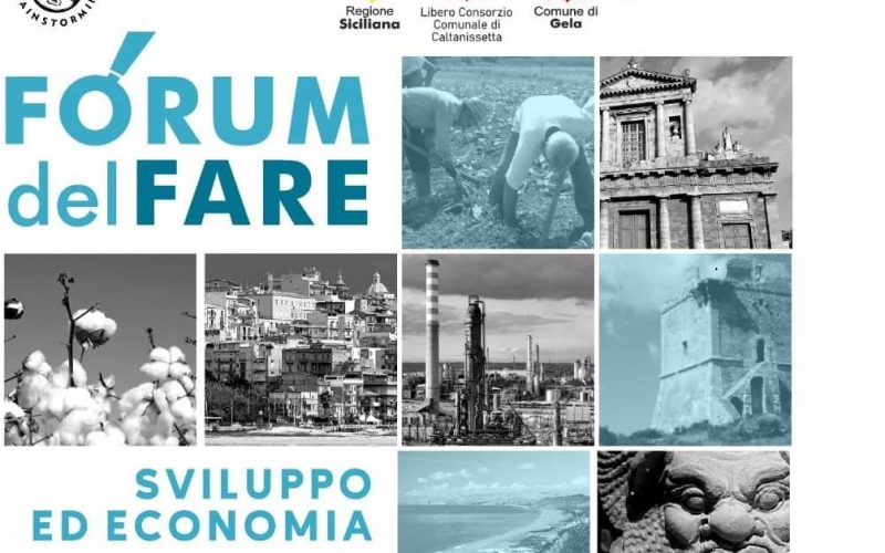 Forum del fare, un contenitore di idee e proposte ideato e organizzato dal comitato civico Gela Brainstorming