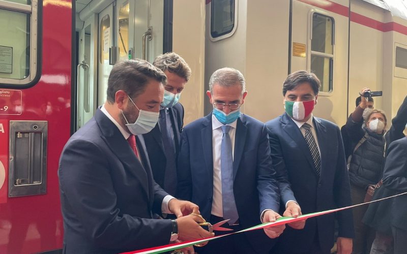 Frecciabianca, inaugurato stamane il treno veloce. Domenica la prima corsa, fermate a Caltanissetta ed Enna