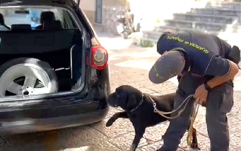 Percepiva il reddito di cittadinanza, bloccato con l’auto carica di cocaina. Arrestato dalla guardia di finanza