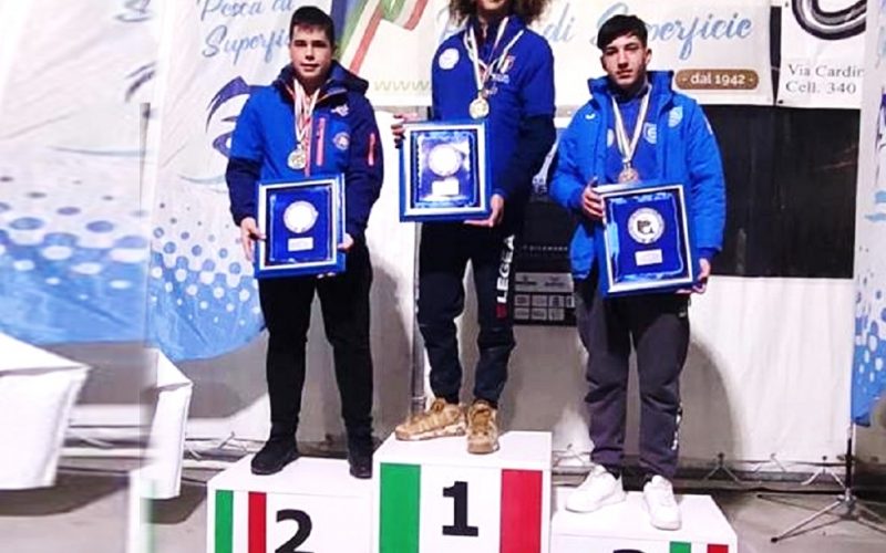 Surf casting, Trainito sul podio di Reggio