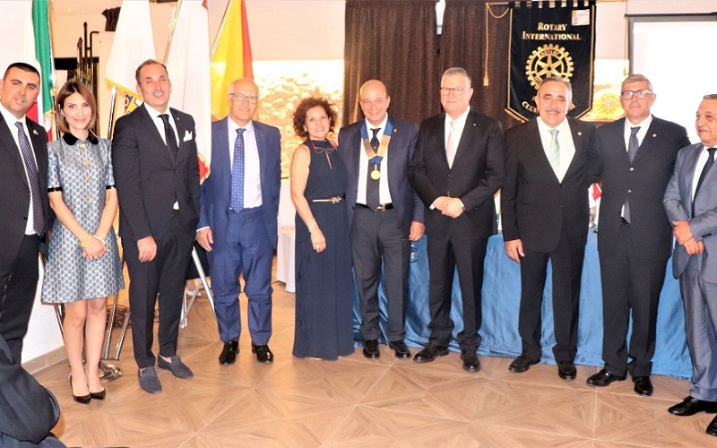 Niscemi, passaggio di campana al Rotary club. Lo Bianco nuovo presidente