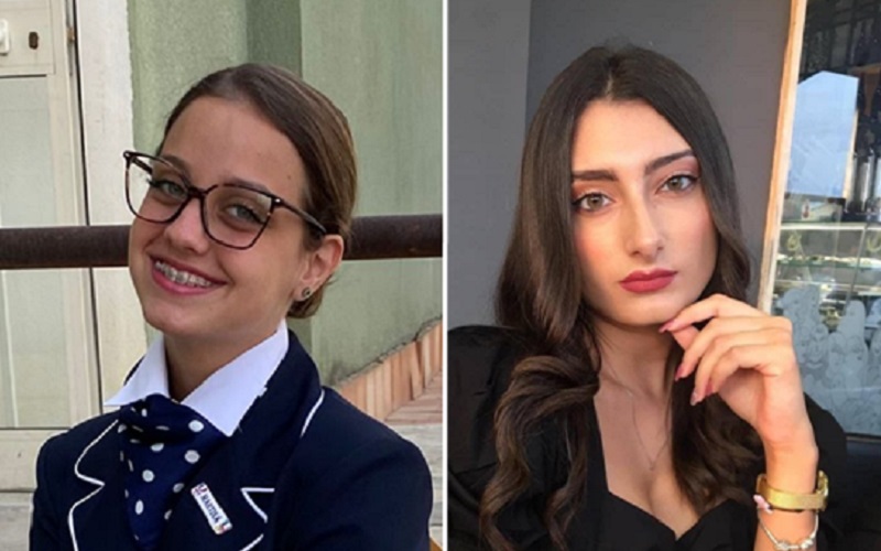 Gela: Martina e Sofia, bravissime dell’Alberghiero. Maturità conseguita con 100/100