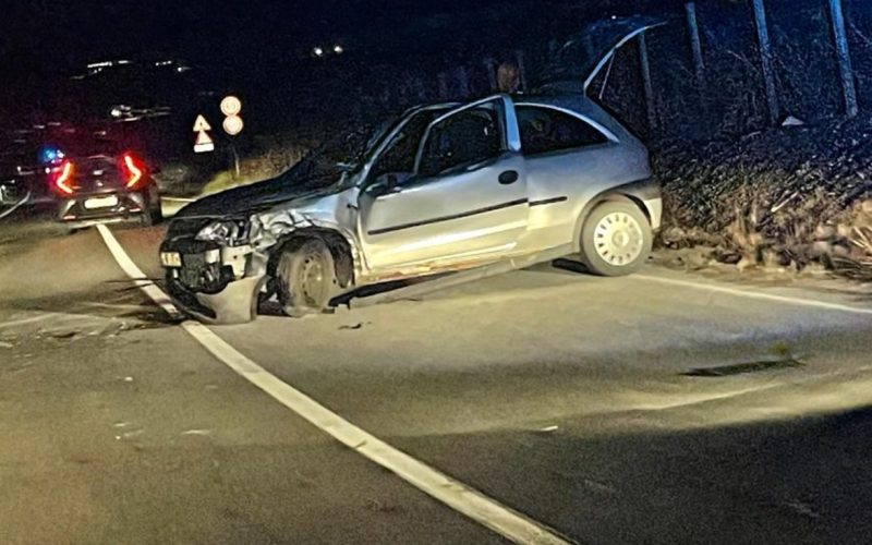 Gela, auto sbanda e finisce contro il guardrail. Incidente con feriti a Tenutella