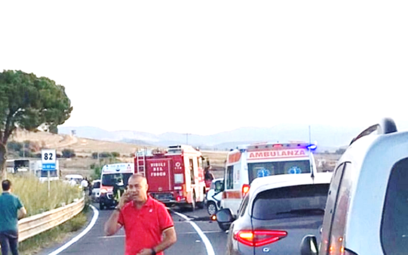 Gela, incidente frontale all’alba. Un ferito grave, soccorso con l’elicottero del 118