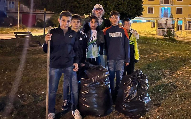 Riesi, lezione di civiltà dai più piccoli