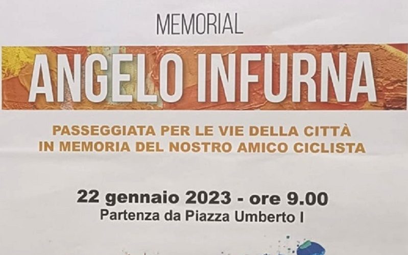 Gela, in sella nel ricordo di Angelo Infurna. Domenica pedalata di solidarietà