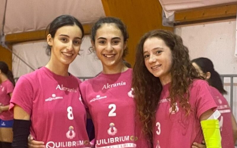 Eleonora, Ludovica e Mariaclara in rappresentativa. Nuova convocazione per le tre stelline del Volley Gela