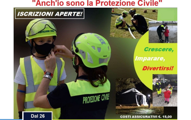 Gela, al via il campo estivo della Protezione civile. Tra giochi, teoria, pratica ed escursioni