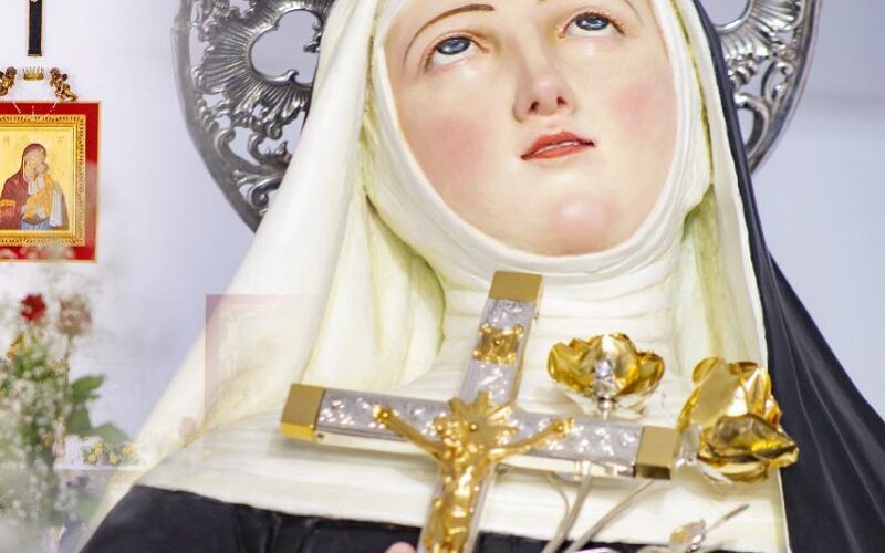 Gela venera Rita, la santa delle cause impossibili. Tradizionale benedizione delle rose