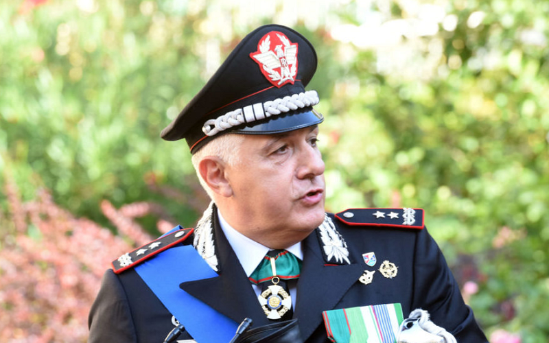 Il generale Luzi, comandante dell’Arma, ha incontrato ufficiali e militari operanti in provincia