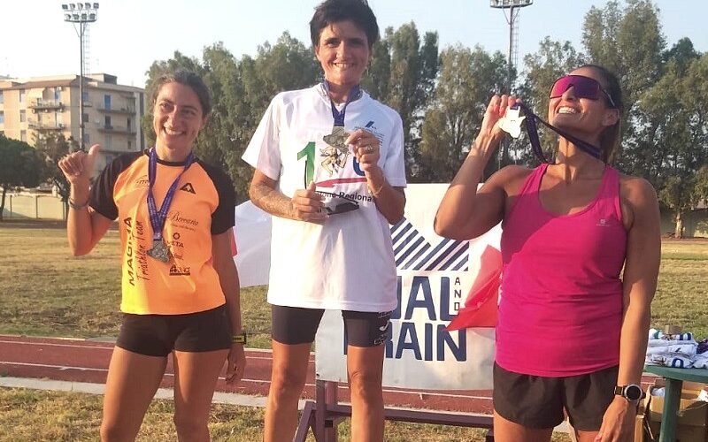 Atletica Gela: Sonia Alferi, doppietta al Master su pista. Granvillano seconda nella Sf50