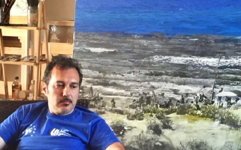 Artisti raccontano il blu del mare di Sicilia. Iudice scelto tra i pittori più iconici della sezione contemporanea. Dal 21 aprile a Modica