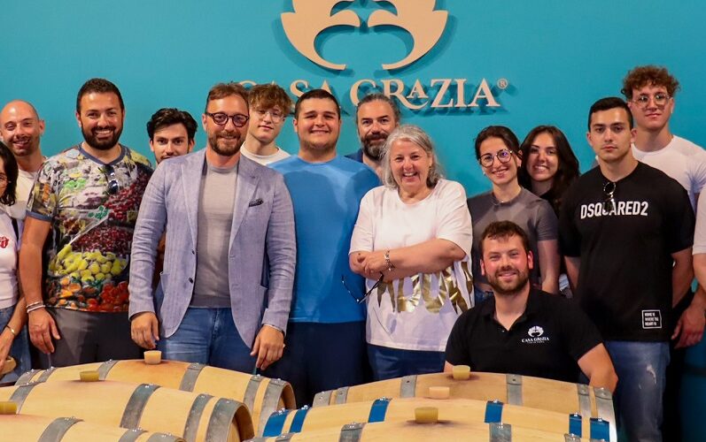Casa Grazia accoglie i giovani del corso universitario di Viticultura ed Enologia. «Da sempre attenti al mondo della formazione»