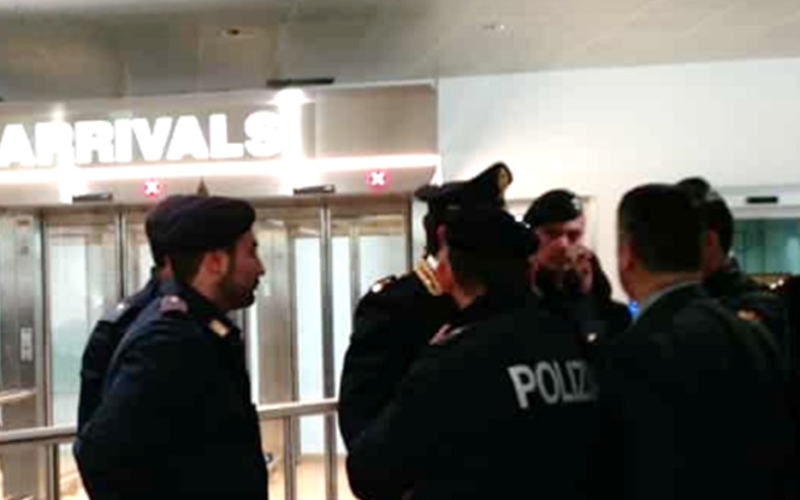 Gela, ragazzo di 21 anni bloccato in aeroporto. Nel bagaglio aveva un tirapugni