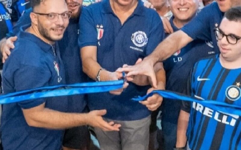Niscemi: «Amala, pazza Inter», tifosi inaugurano club. Con i saluti di Facchetti jr e altri