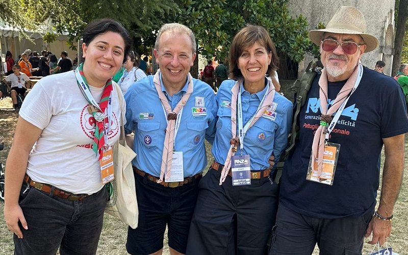 Niscemi, capi scout alla Route 2024. Bella esperienza per Gueli e Nanfaro al meeting in Veneto