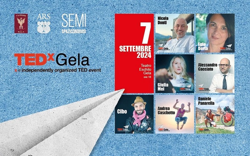 TEDx Gela oggi al teatro Eschilo. «Essere oltre, la singolarità nel vivere, cambiare, sorprendere»