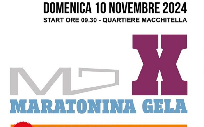 Tutto pronto per la maratonina, start il 10 novembre. Medaglie, gadget e un sorteggio per celebrare il decennale