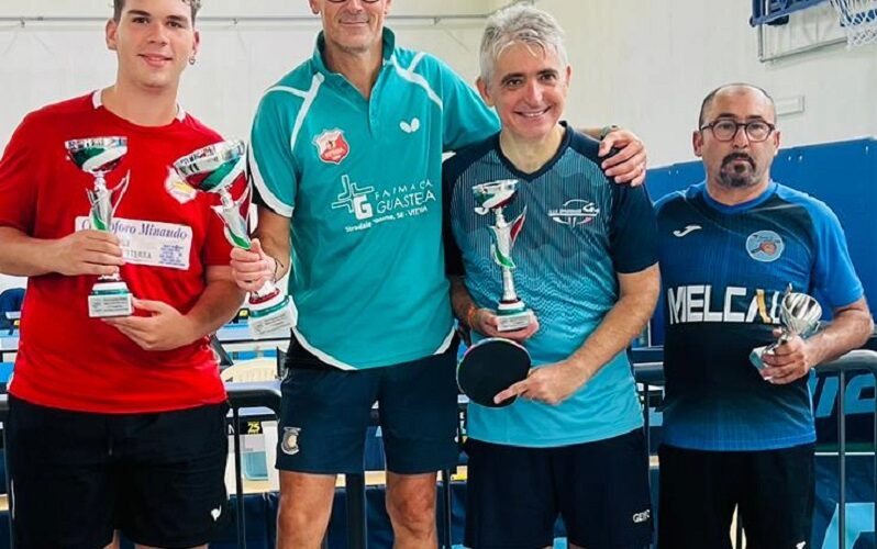 La Tennistavolo Gela domina nei tornei individuali. Pronti a un’altra esaltante stagione
