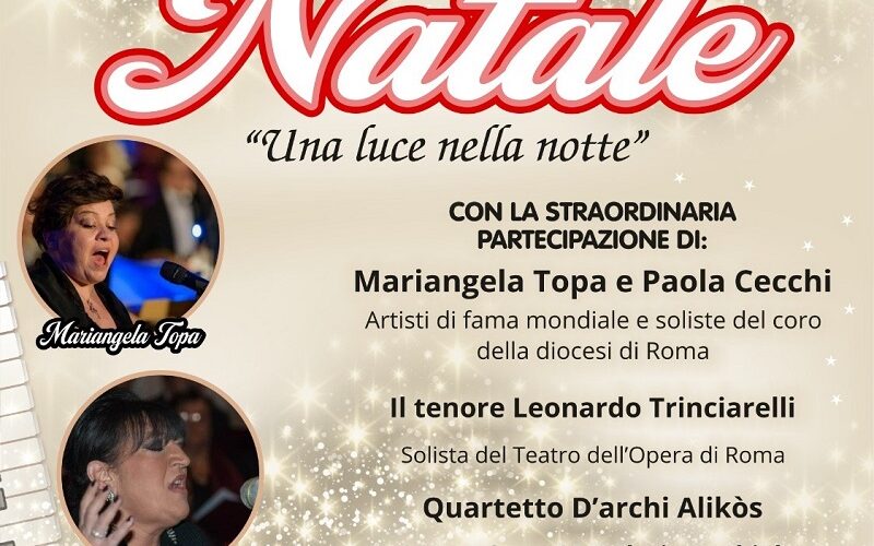 Riesi, le voci emozionanti di Cecchi, Topa e Trinciarelli. Il bel canto protagonista del Natale