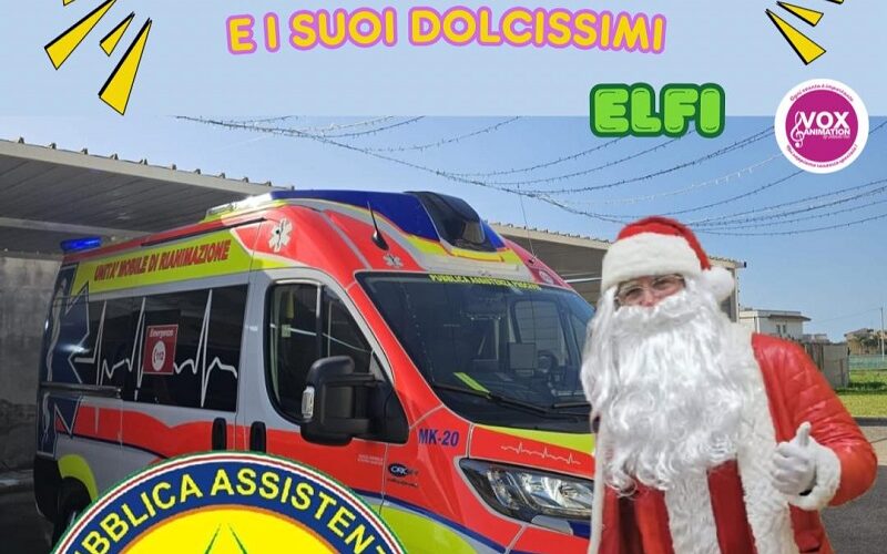 Gela, Babbo Natale arriva con la Procivis. Domenica una festa per i bambini al giardino Auriga