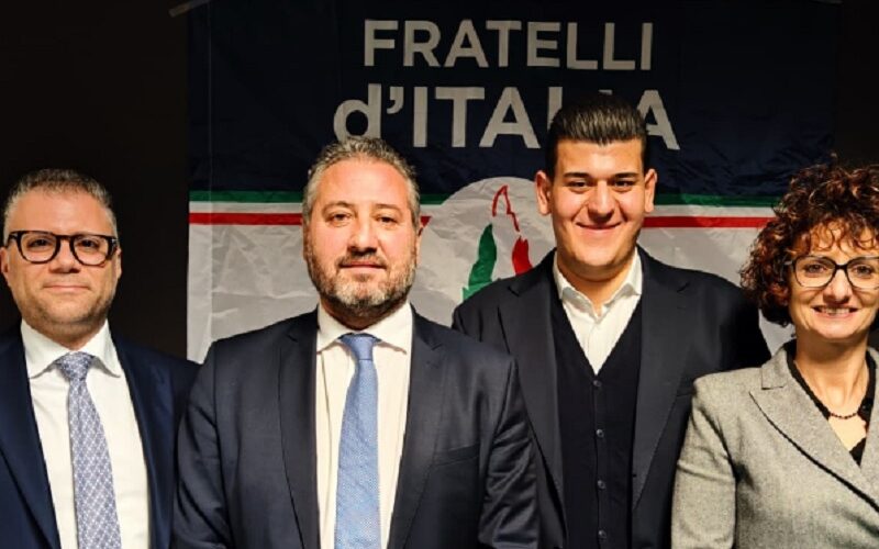 Riesi, Nico Riccobene nuovo coordinatore di Fdi. Scuvera: «Cresce il partito nel territorio»