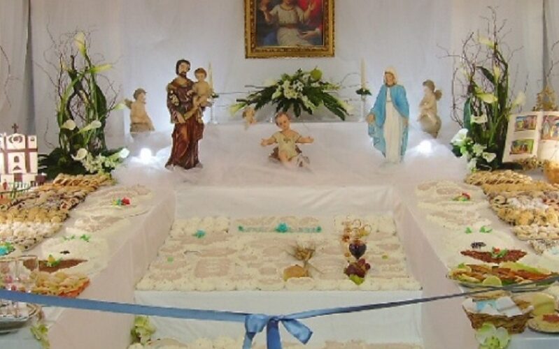 Niscemi: devozione al patriarca San Giuseppe, sono 21 gli altari allestiti quest’anno dalle famiglie