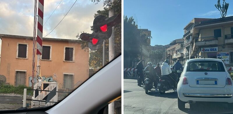 Gela: la barriera non si abbassa, treno del mattino costretto a transitare a passo d’uomo