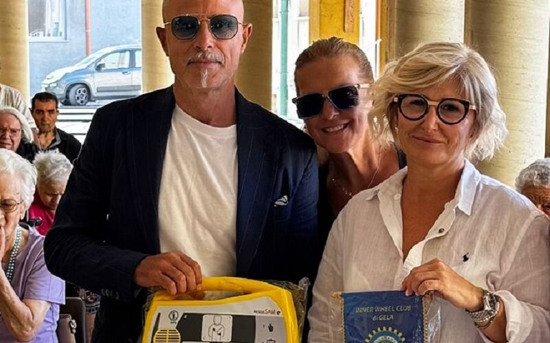 Gela, Inner Wheel dona defibrillatore alla casa di riposo «Aldisio». Gara di solidarietÃ
