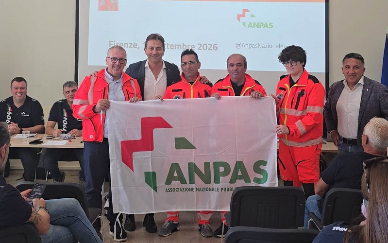 Niscemi, la Prociv entra nella rete nazionale Anpas. A Firenze la prestigiosa affiliazione